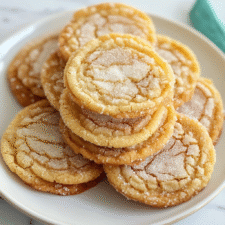 Crinkly Crackly Butter Toffee Sugar Cookies – Crispy, Buttery Perfection