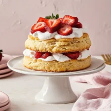 Easy Strawberry Shortcake with Fresh Whipped Cream