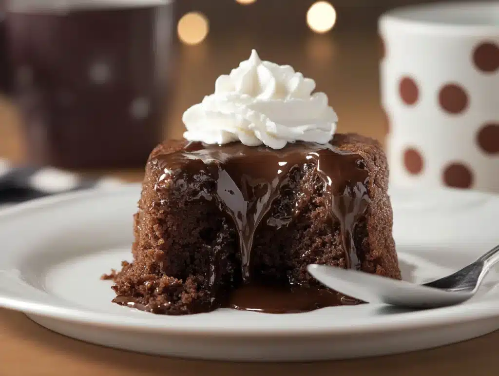 Chocolate Lava Mug Cake