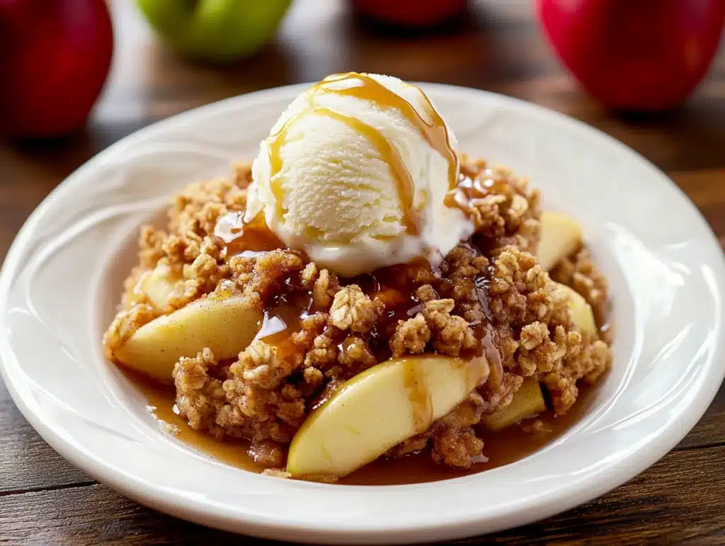 Classic Apple Crisp with Oats