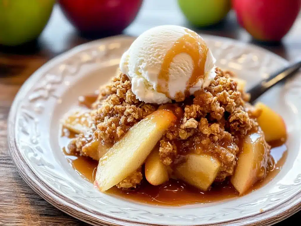 Classic Apple Crisp with Oats