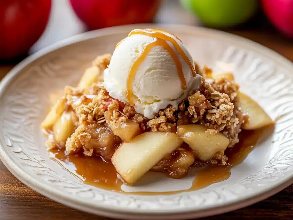 Classic Apple Crisp with Oats