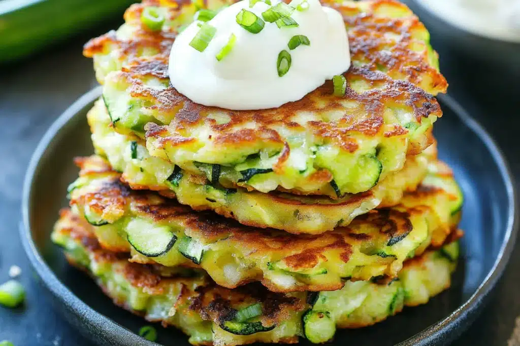 zucchini fritters