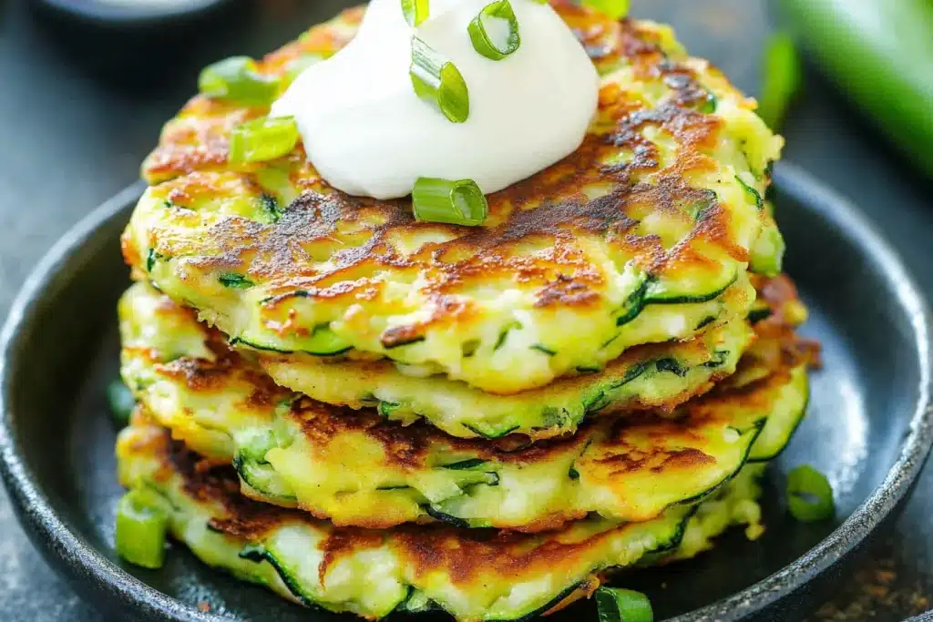zucchini fritters