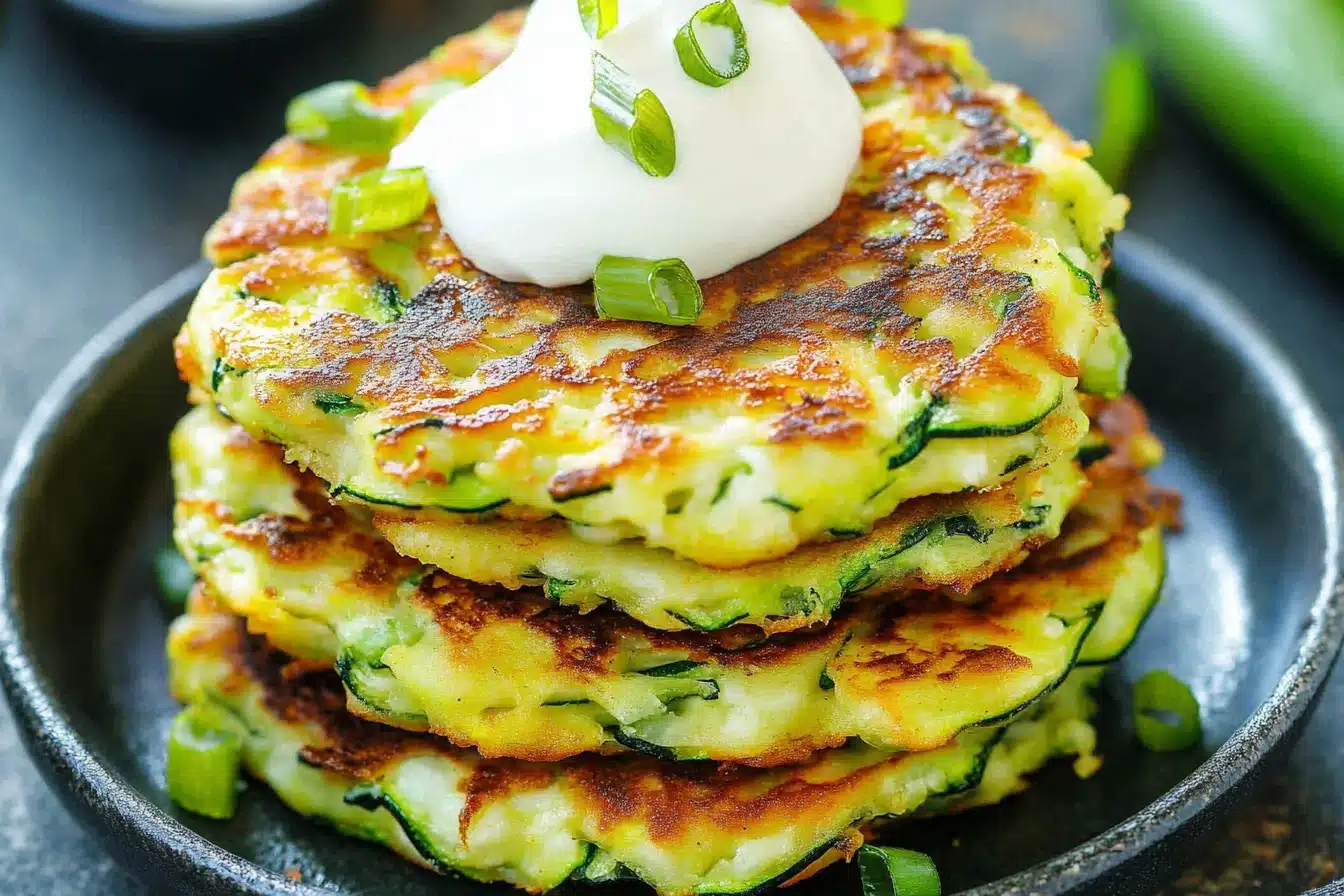 zucchini fritters
