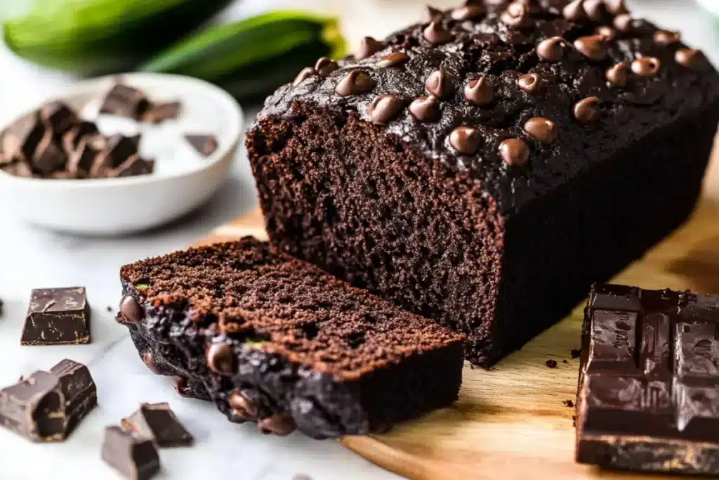 Double Chocolate Zucchini Bread