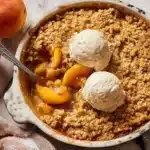 Peach Crumble