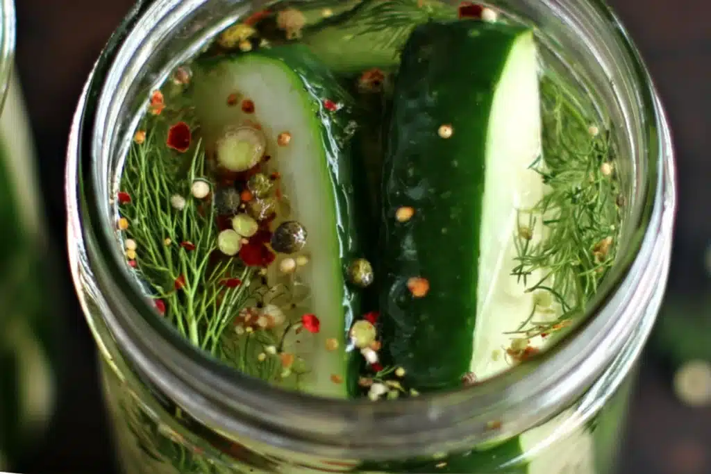 Crispy Homemade Dill Pickles