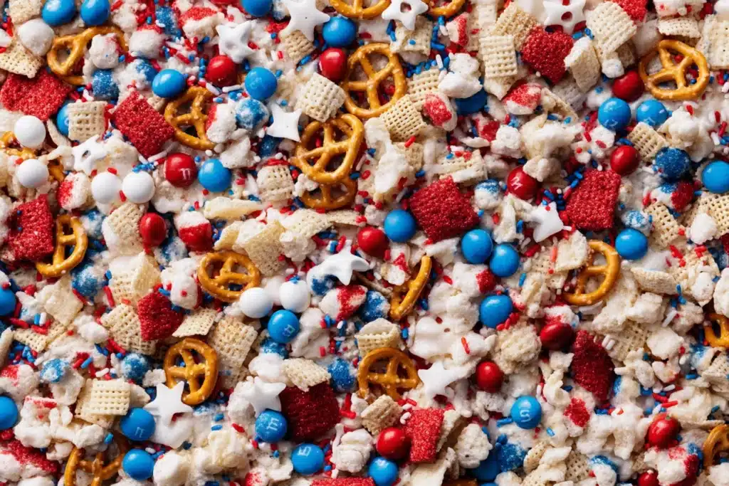 4th of July snack mix