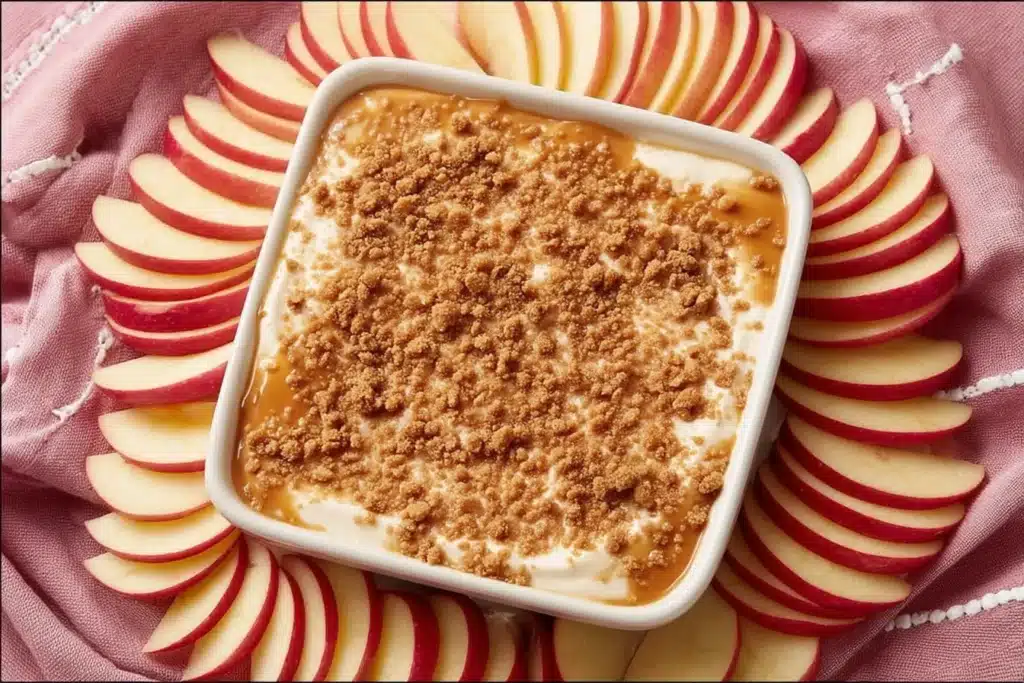 Caramel Apple Cheesecake Dip