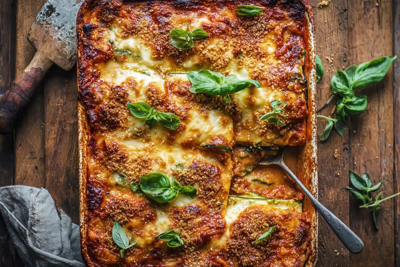 zucchini lasagna zucchini lasagna