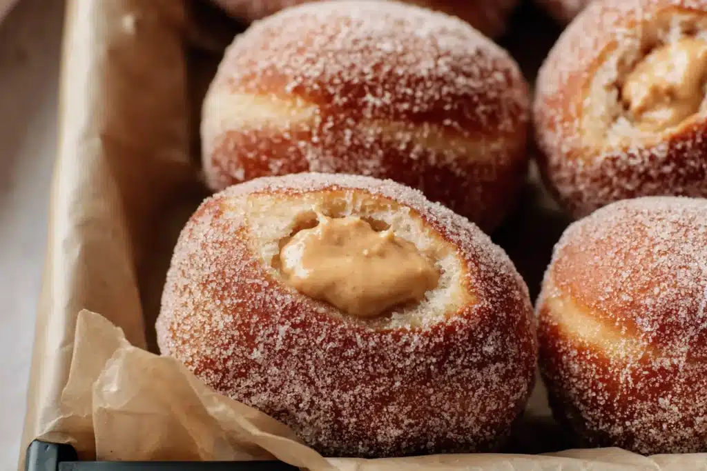 Pumpkin Spice Cheesecake Doughnuts