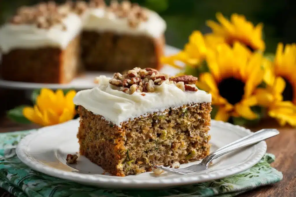 Zucchini Cake Recipe