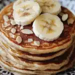 Healthy banana pancakes
