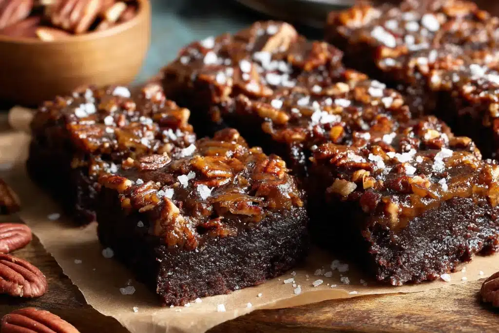 pecan pie brownies