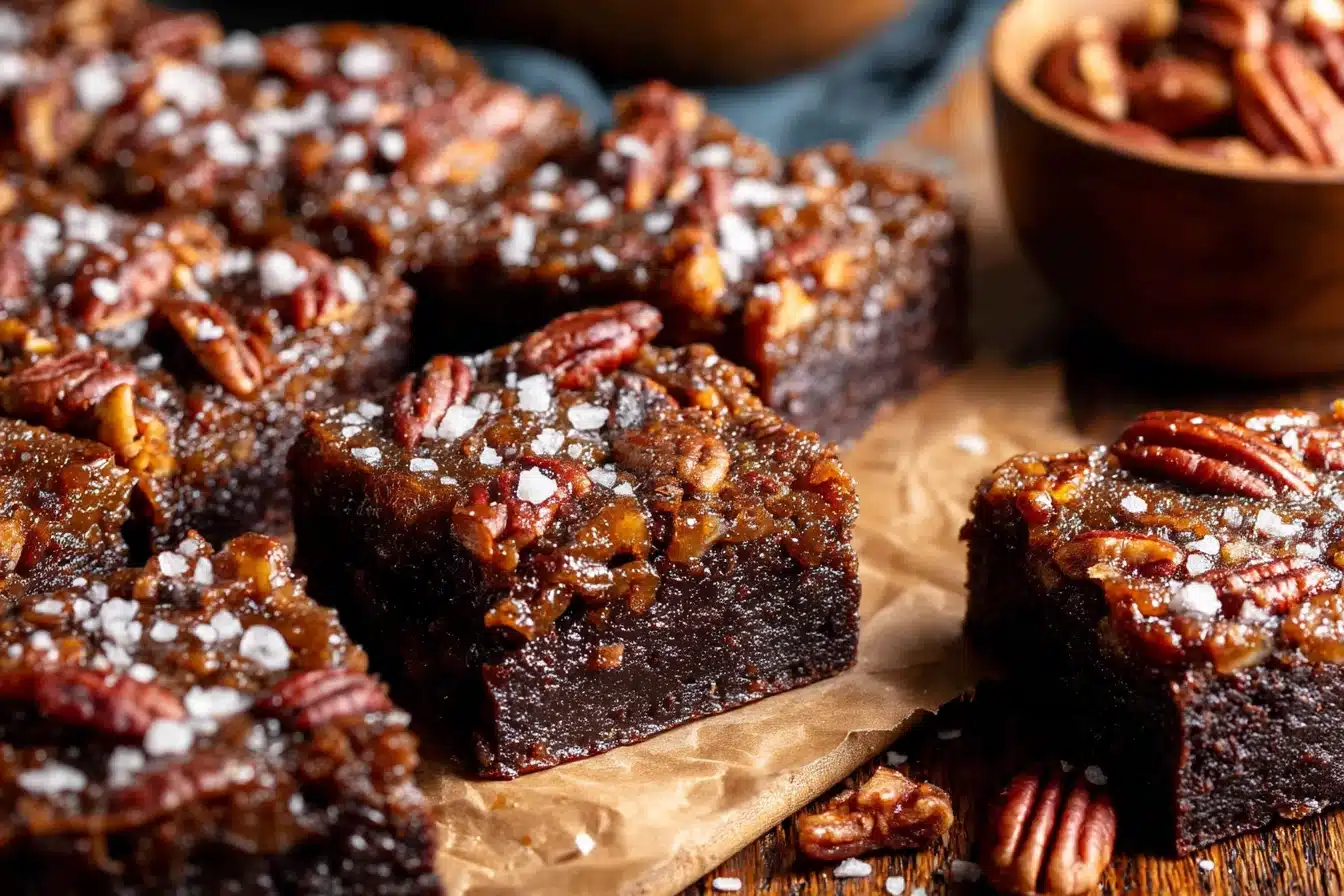 pecan pie brownies