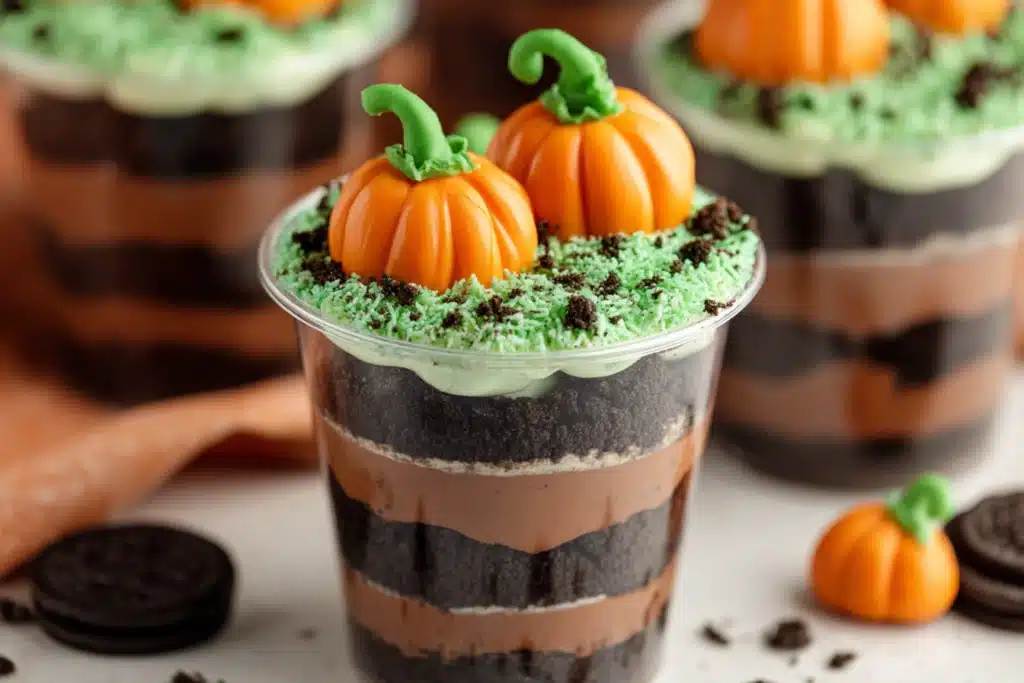 Pumpkin Patch Dirt Cups