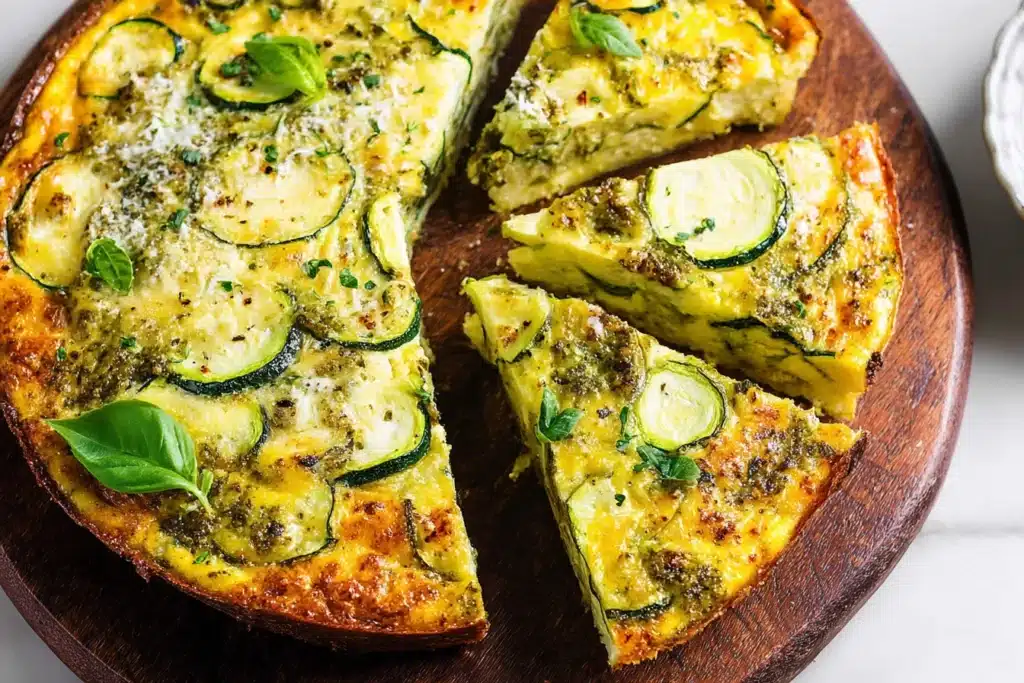 Keto Crustless Zucchini Quiche