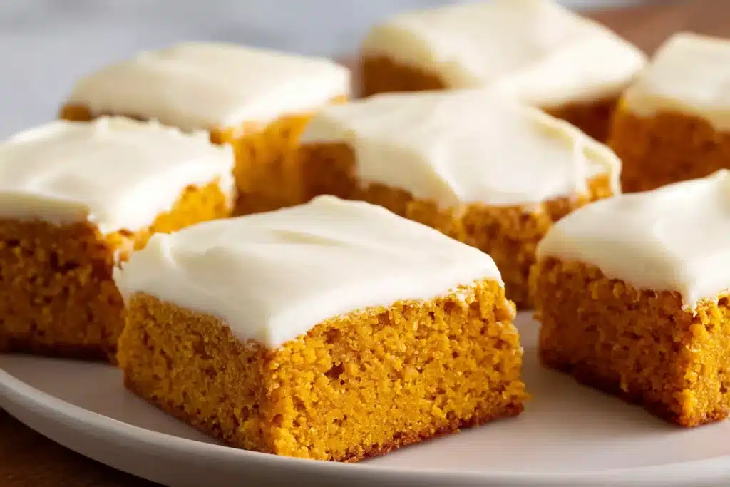 pumpkin bars