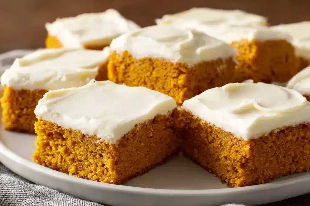 pumpkin bars