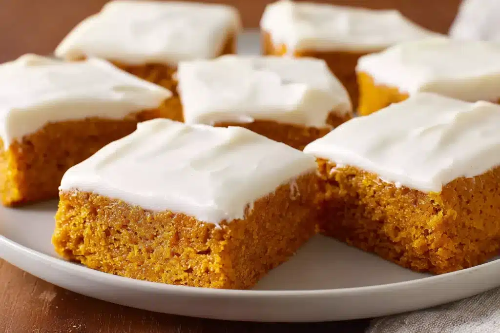 pumpkin bars