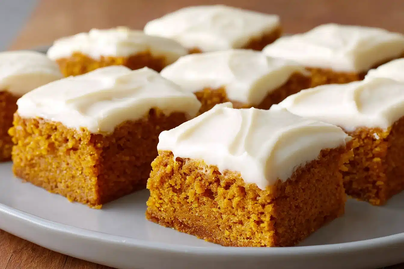 pumpkin bars