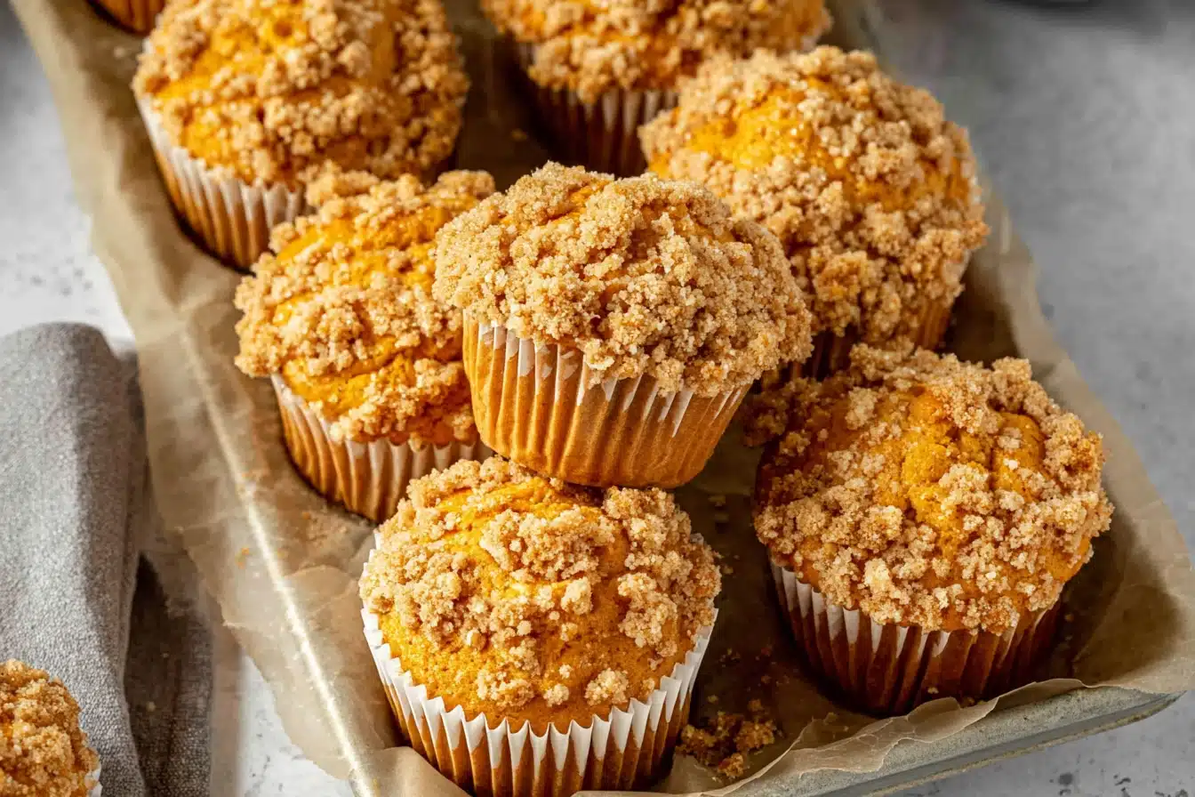 pumpkin oatmeal muffins