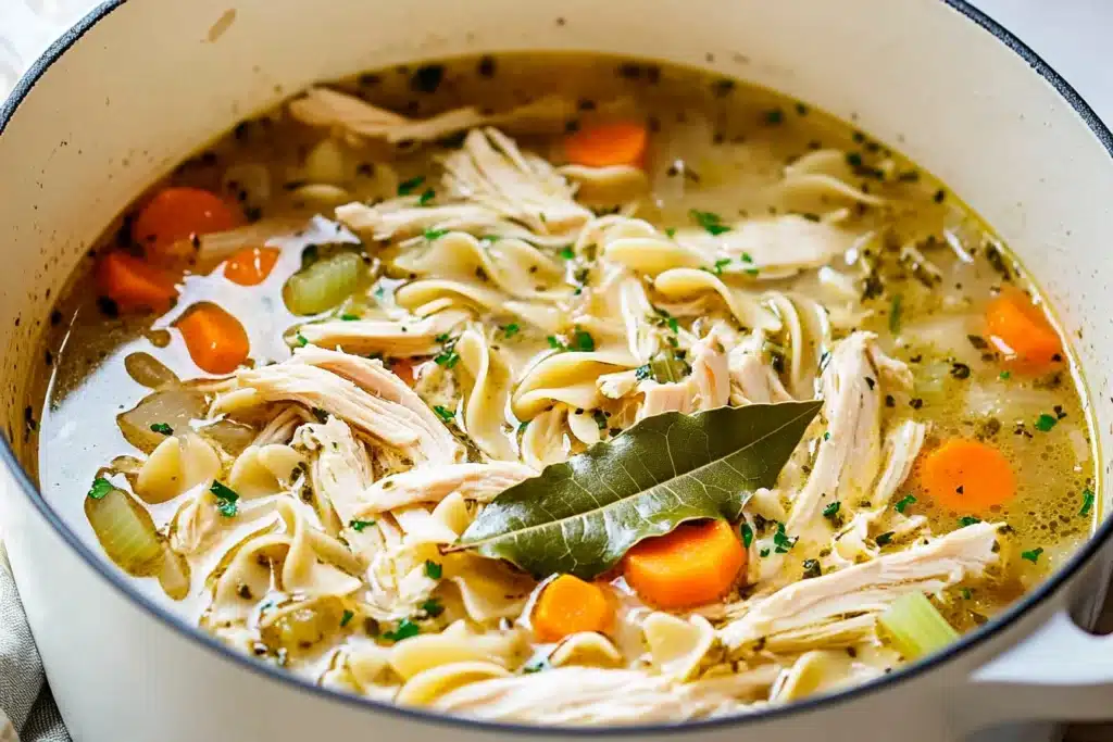 classic chicken noodle soup recipe