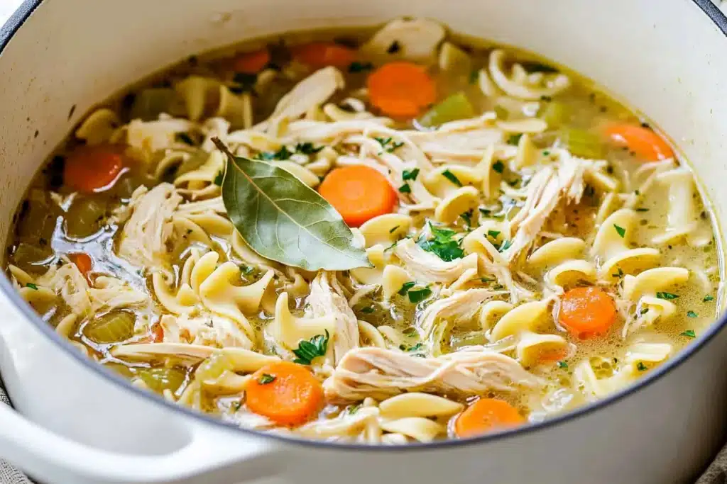 classic chicken noodle soup recipe