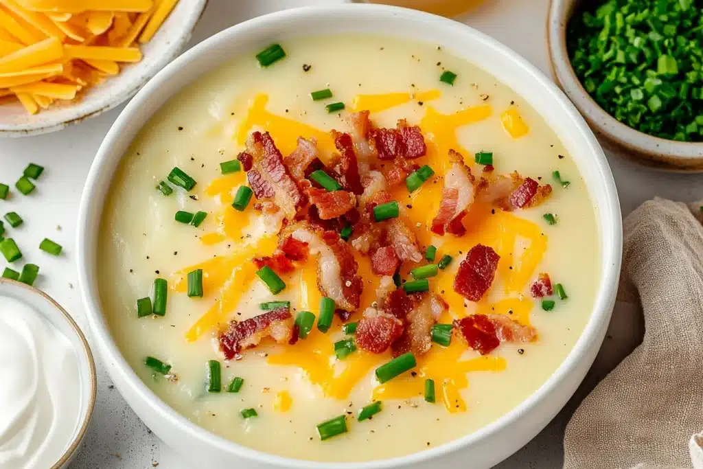 loaded baked potato soup