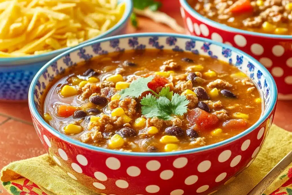 taco soup recipe