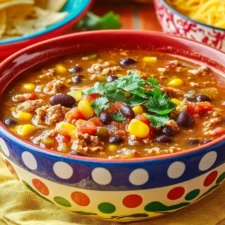Easy & Hearty Taco Soup Recipe for Weeknight Dinners