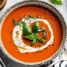 Creamy Homemade Tomato Soup Recipe