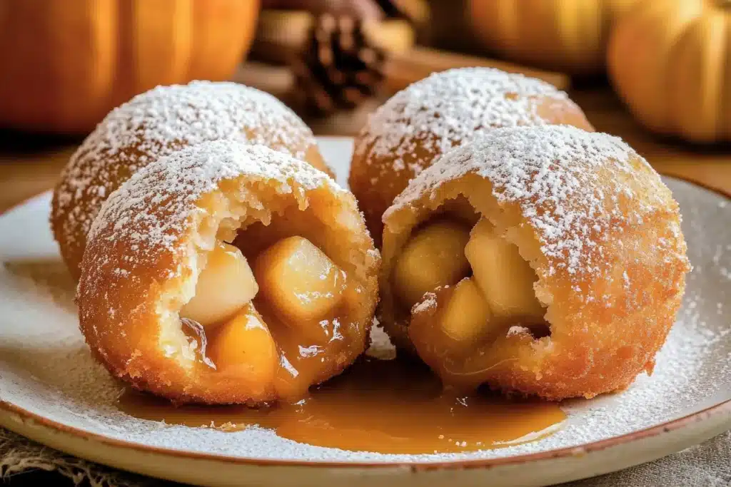 caramel apple pie bombs