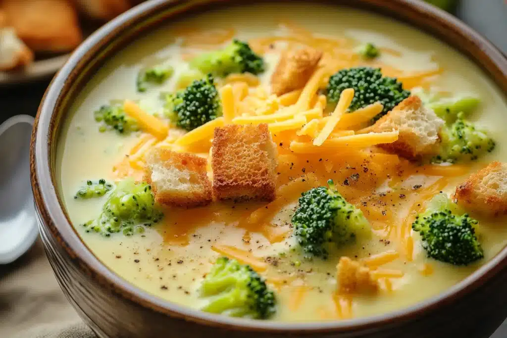broccoli cheddar soup