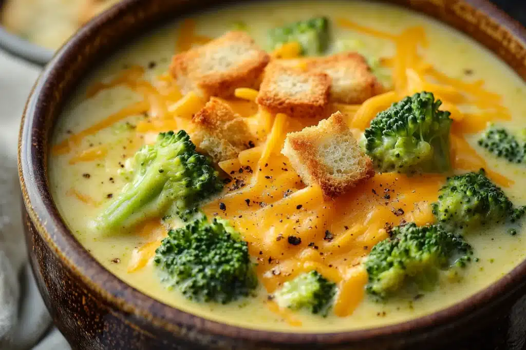 broccoli cheddar soup