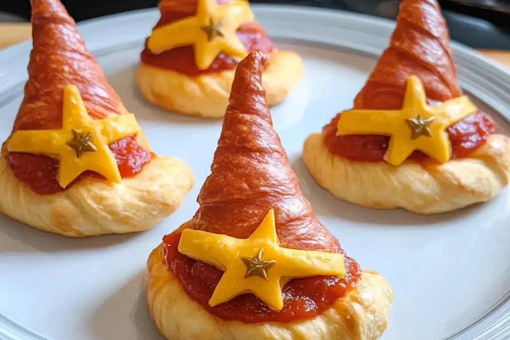 crescent roll witch hats