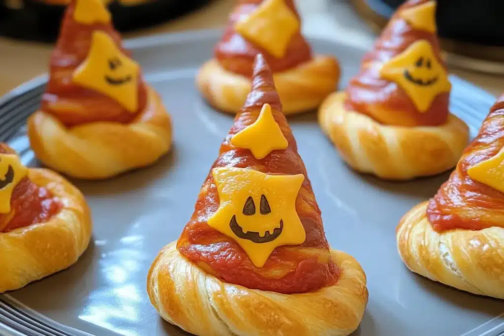 crescent roll witch hats