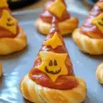 crescent roll witch hats