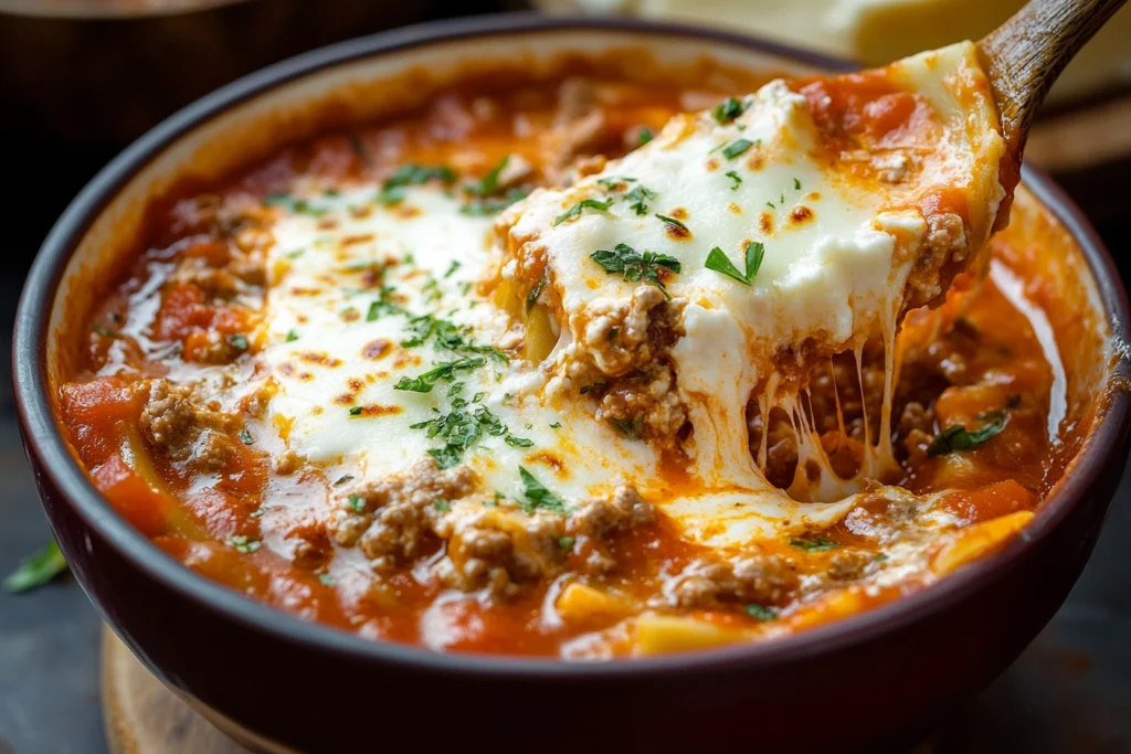 lasagna soup recipe
