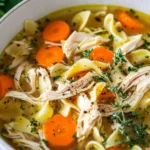 chicken noodle soup homemade