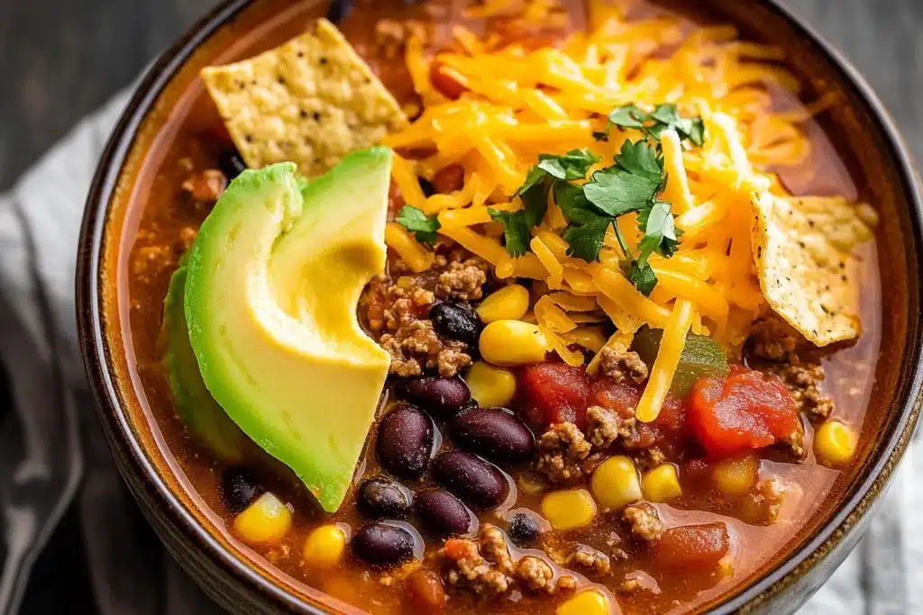 taco soup recipe