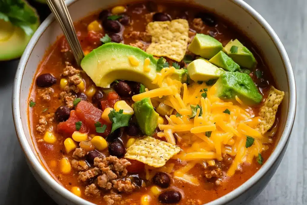 taco soup recipe