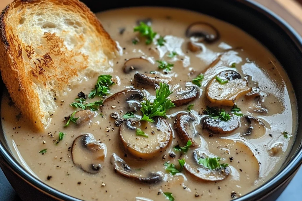 mushroom soup