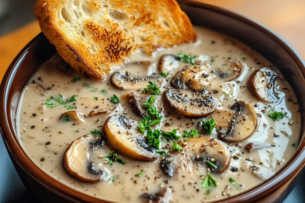 mushroom soup