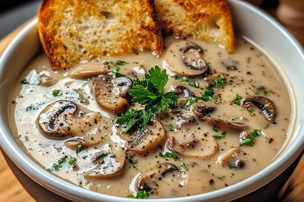 mushroom soup