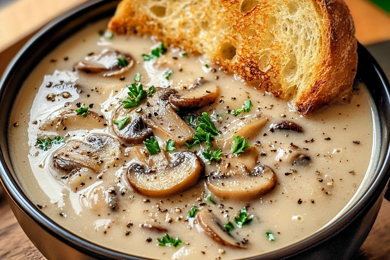mushroom soup