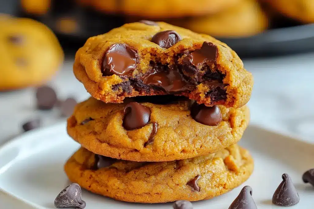 pumpkin chocolate chip cookies