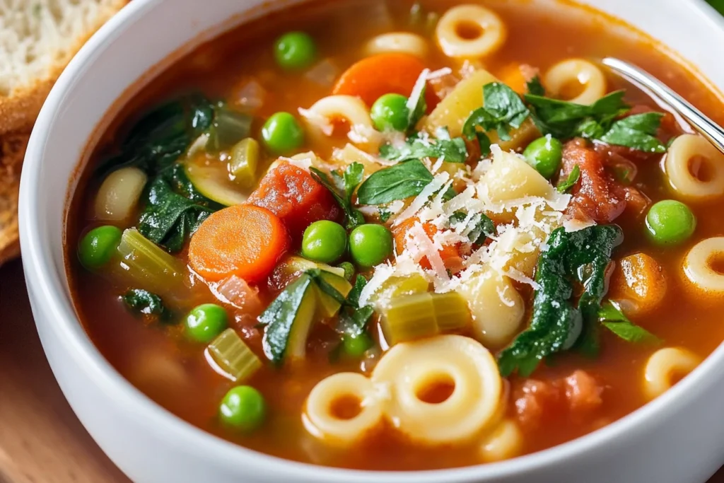minestrone soup