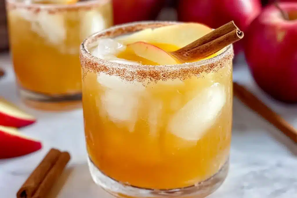 apple cider margarita